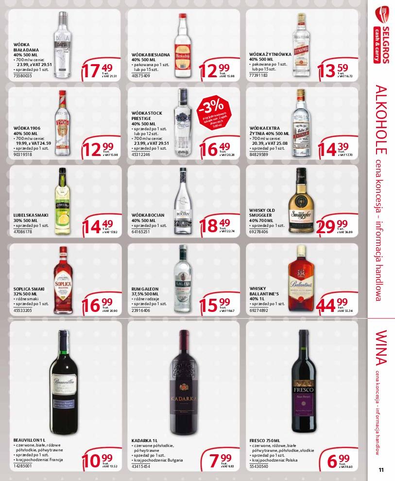 Gazetka promocyjna Selgros str. 11