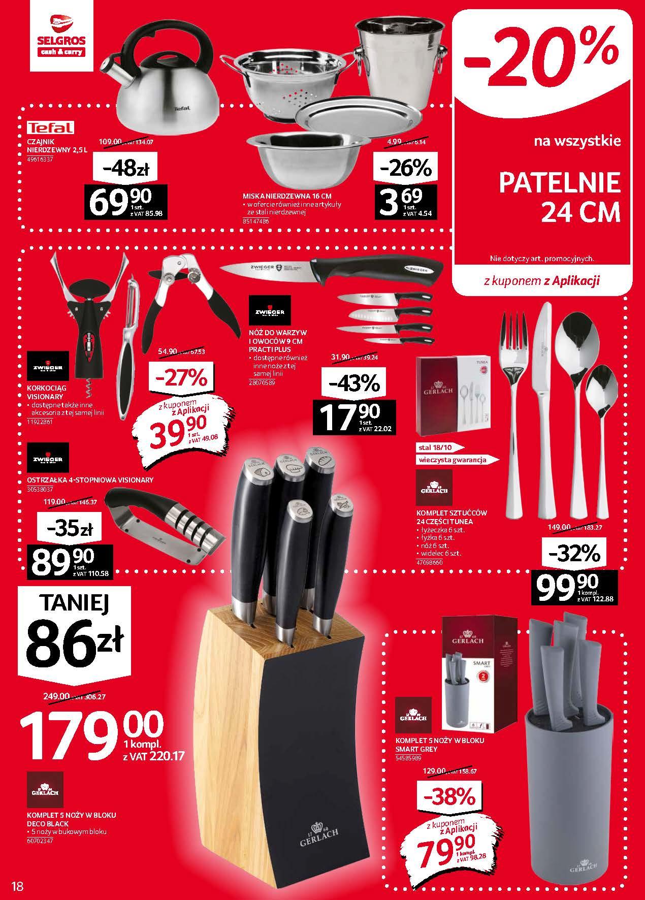 Gazetka promocyjna Selgros str. 18