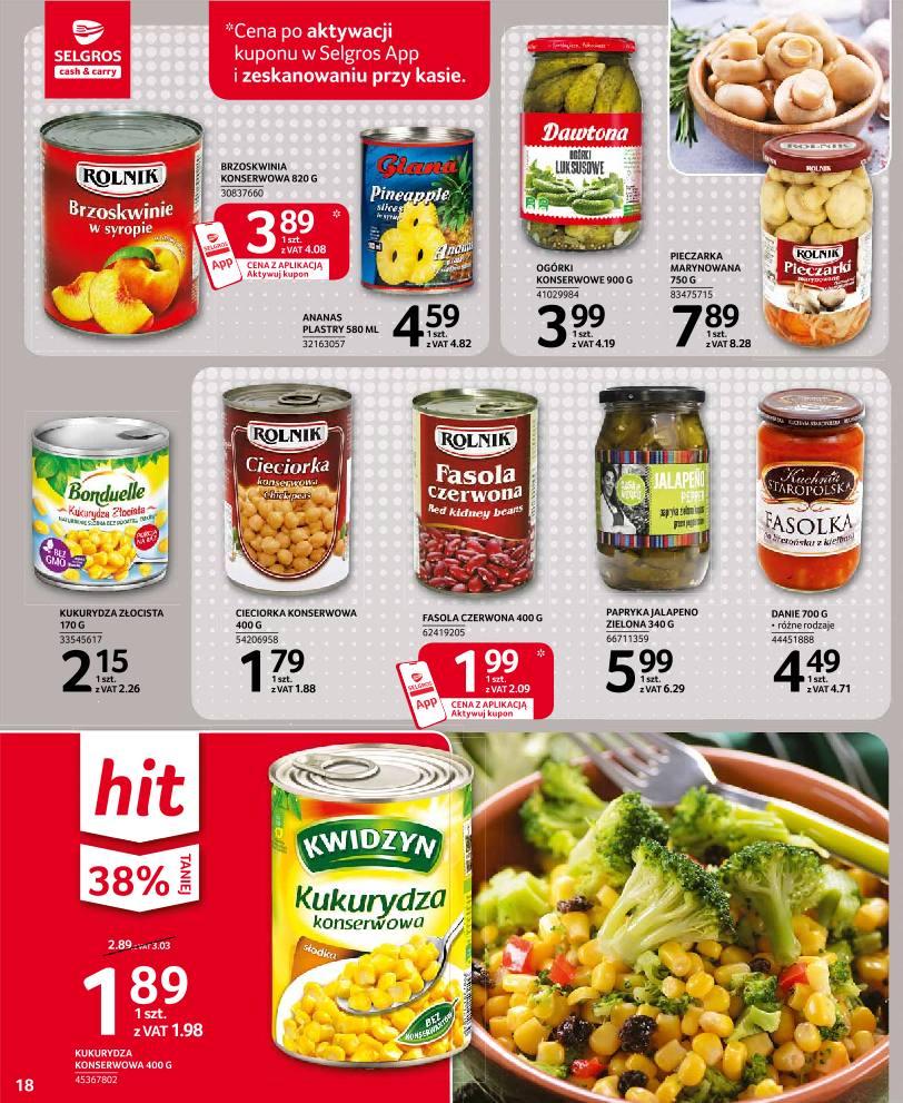 Gazetka promocyjna Selgros str. 18