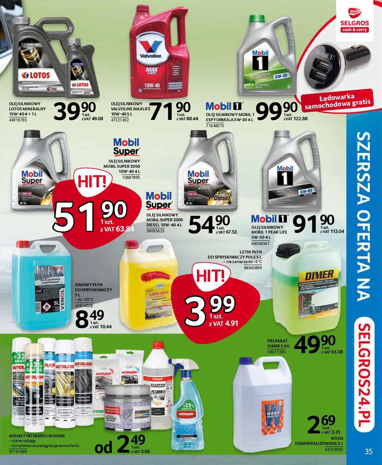 Gazetka promocyjna Selgros str. 35