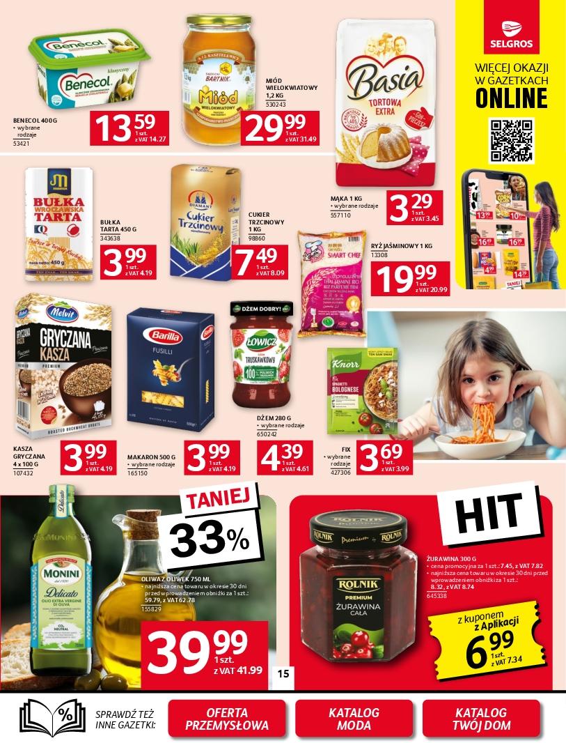 Gazetka promocyjna Selgros str. 15