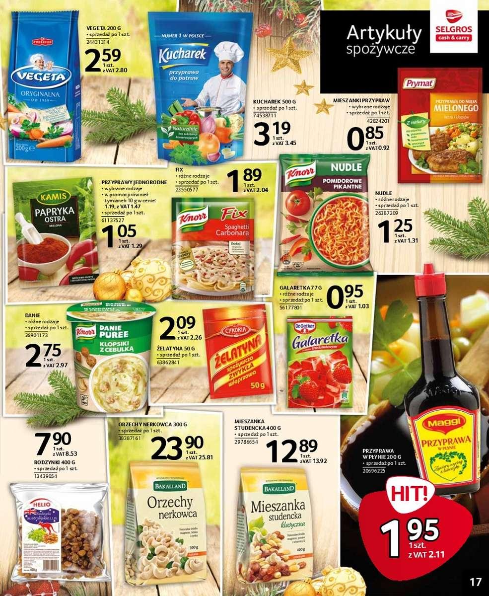 Gazetka promocyjna Selgros str. 17