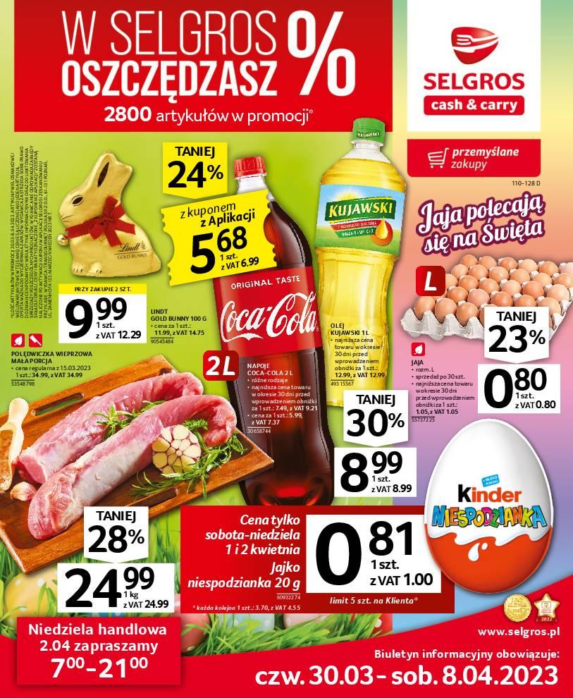 Gazetka promocyjna Selgros str. 1