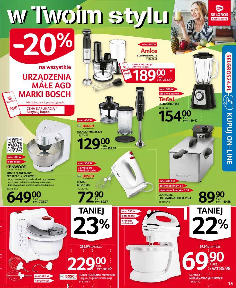 Gazetka promocyjna Selgros str. 15