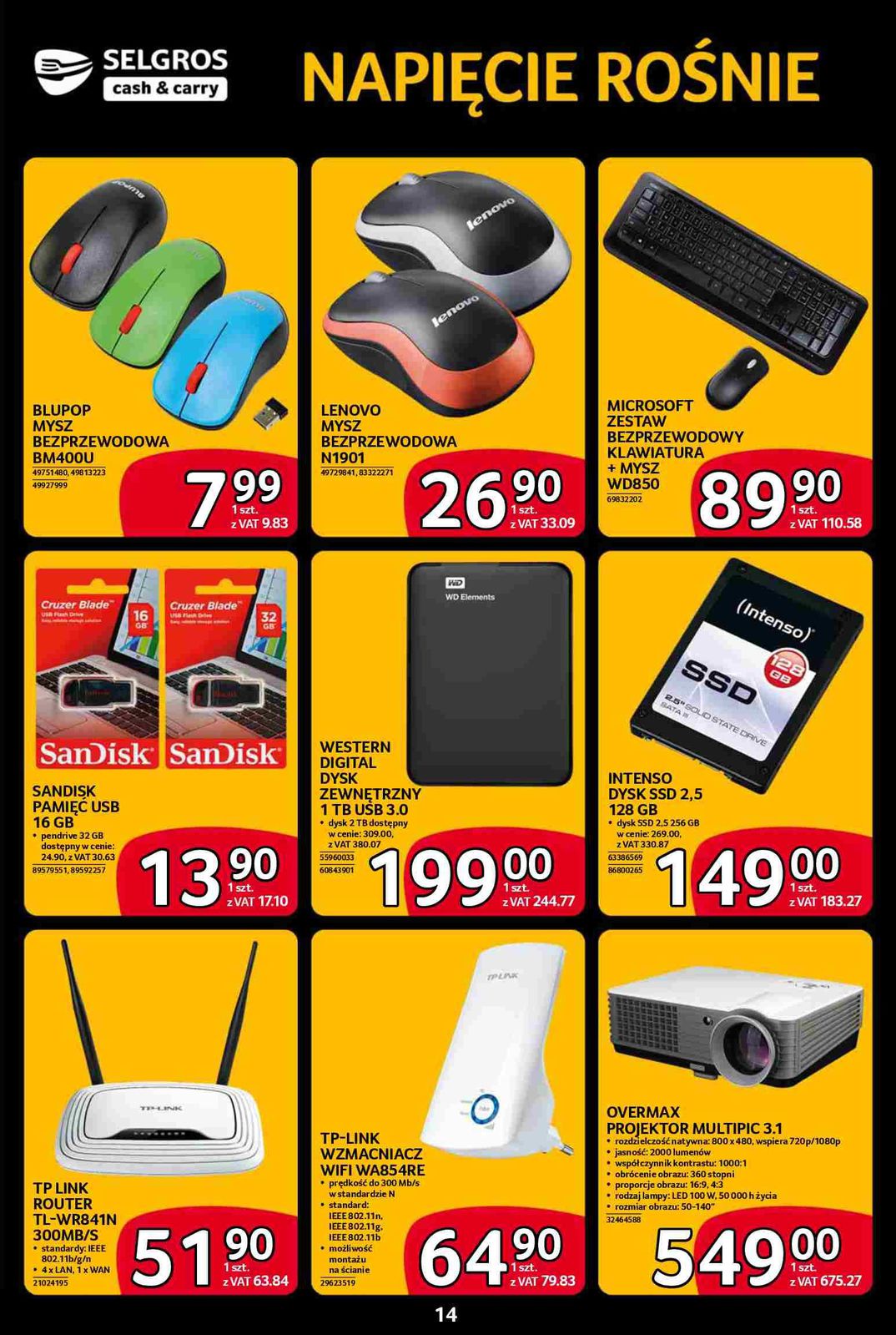 Gazetka promocyjna Selgros str. 14