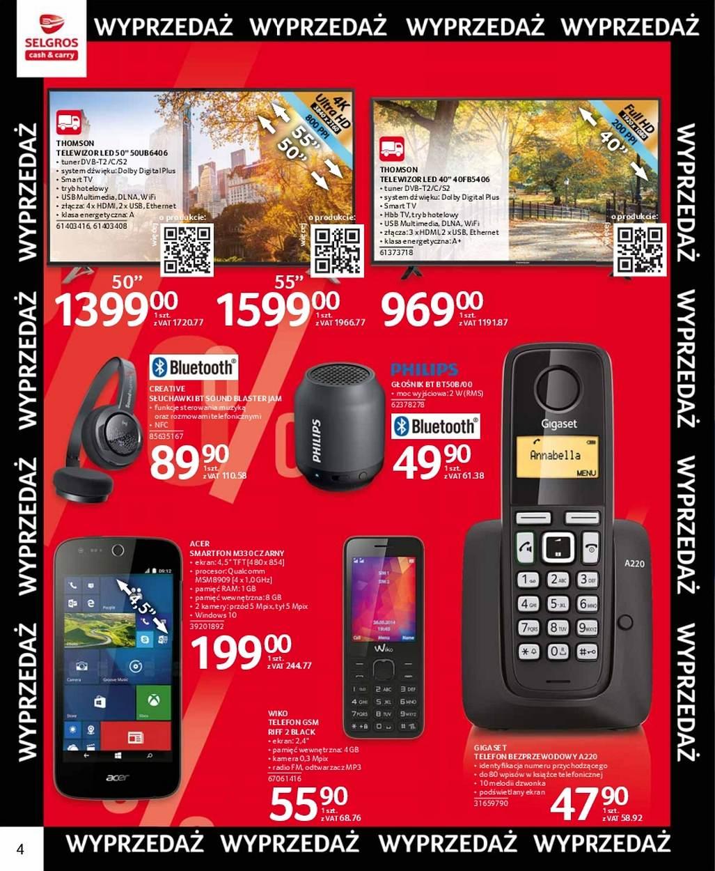 Gazetka promocyjna Selgros str. 4