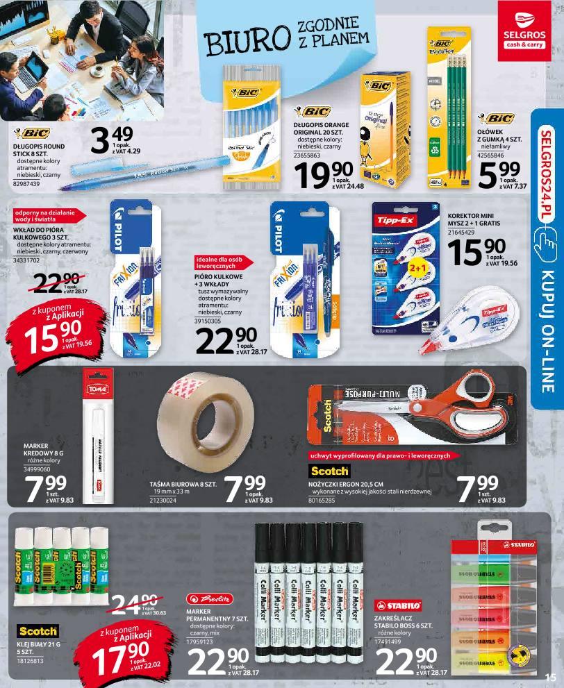 Gazetka promocyjna Selgros str. 15