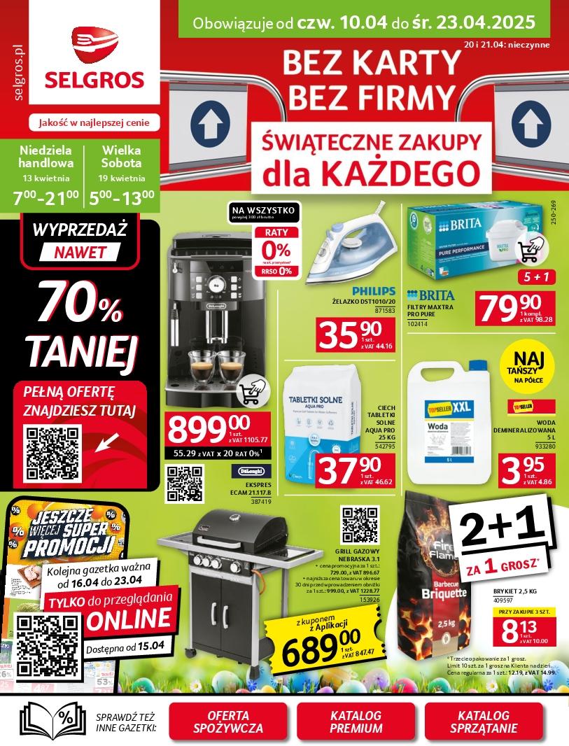 Gazetka promocyjna Selgros str. 1