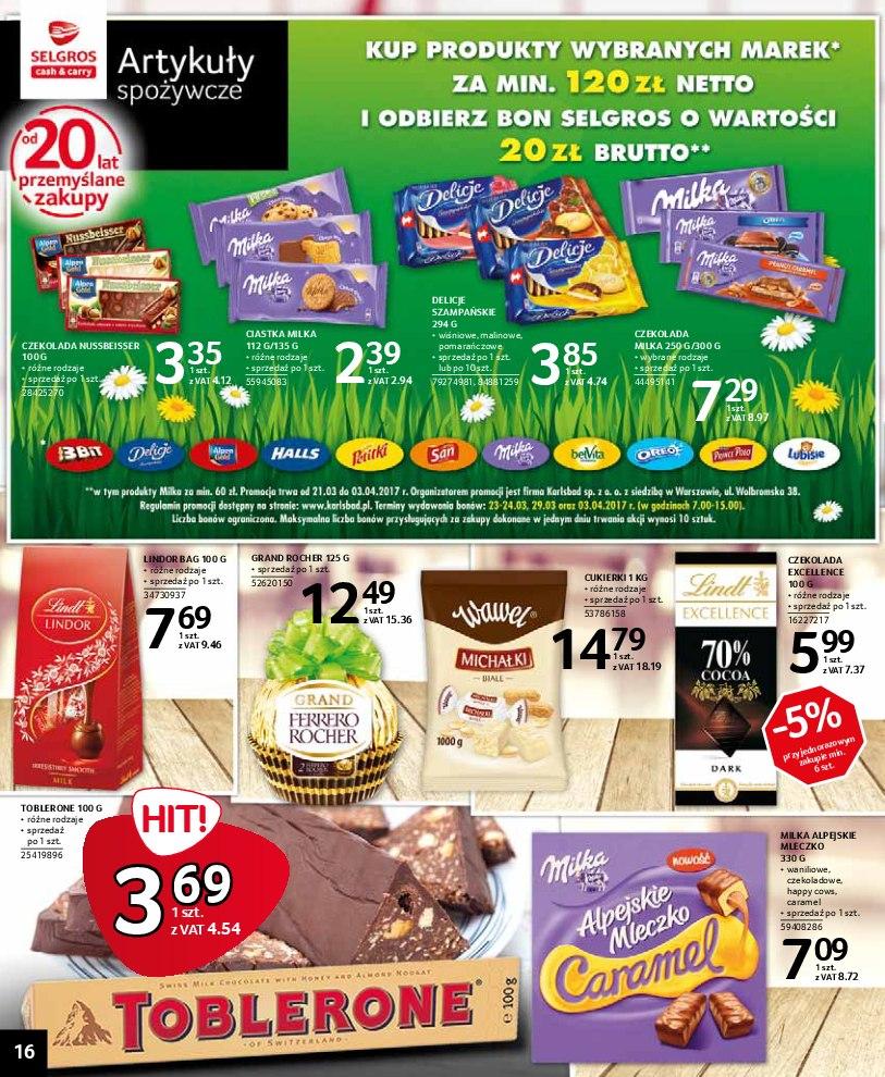 Gazetka promocyjna Selgros str. 16