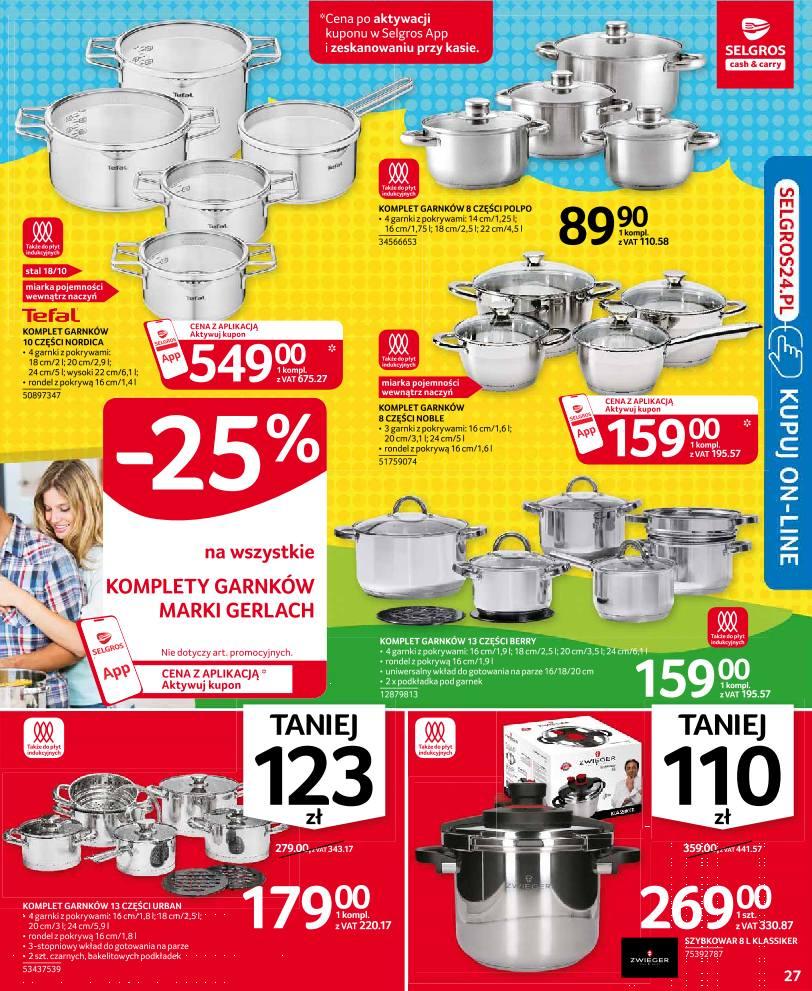 Gazetka promocyjna Selgros str. 27