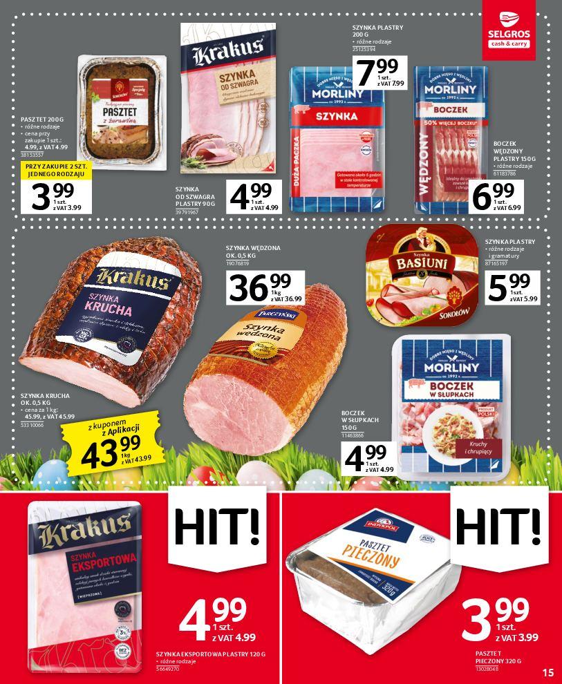 Gazetka promocyjna Selgros str. 15