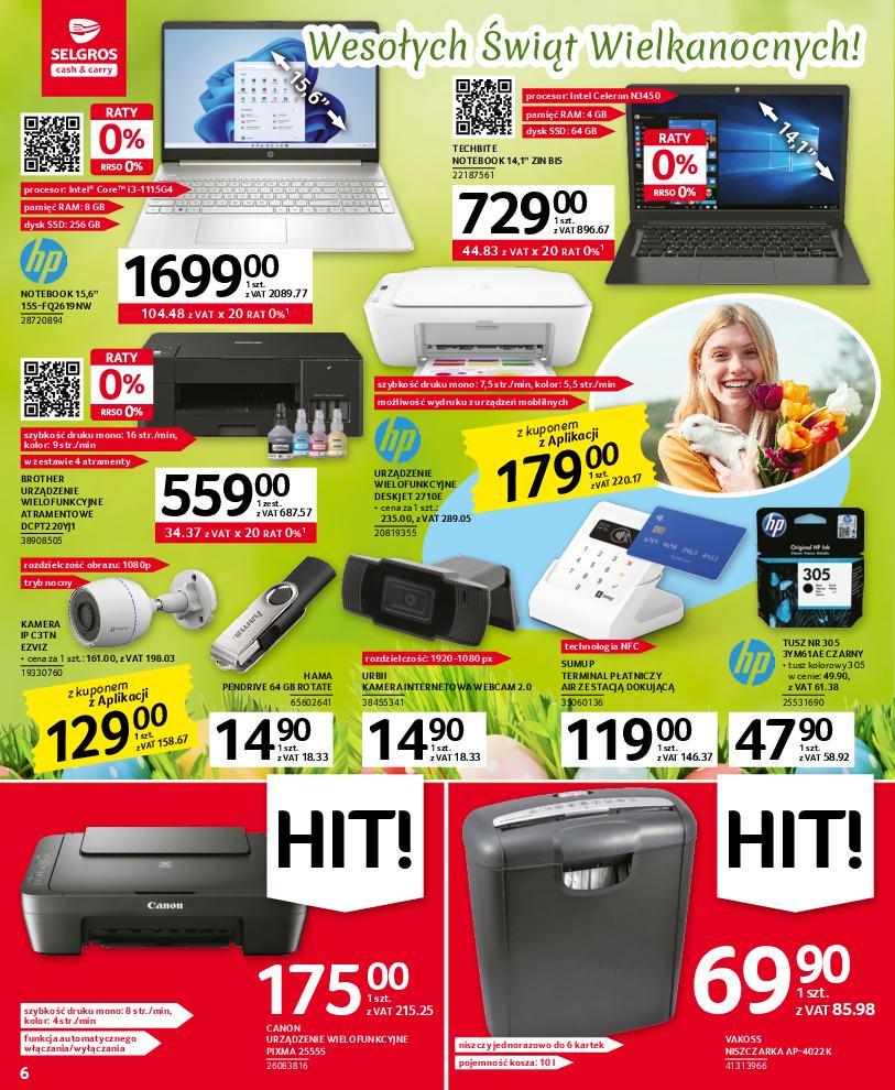 Gazetka promocyjna Selgros str. 6