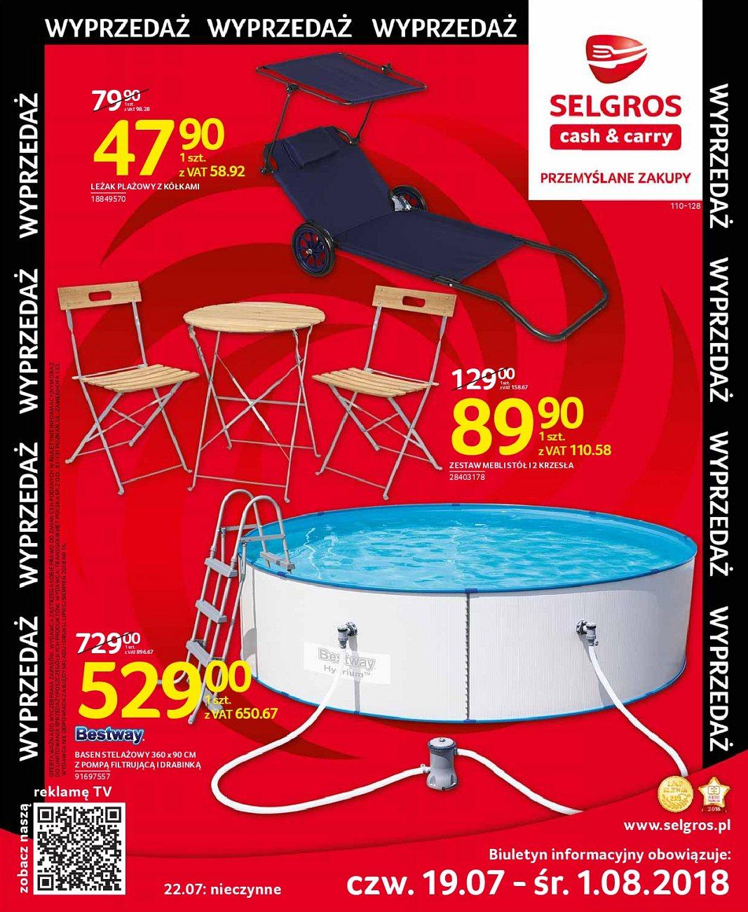 Gazetka promocyjna Selgros str. 1