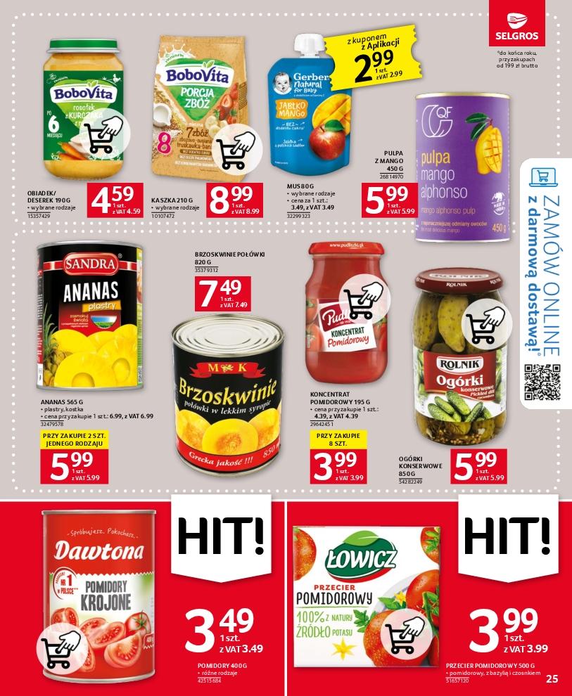 Gazetka promocyjna Selgros str. 25