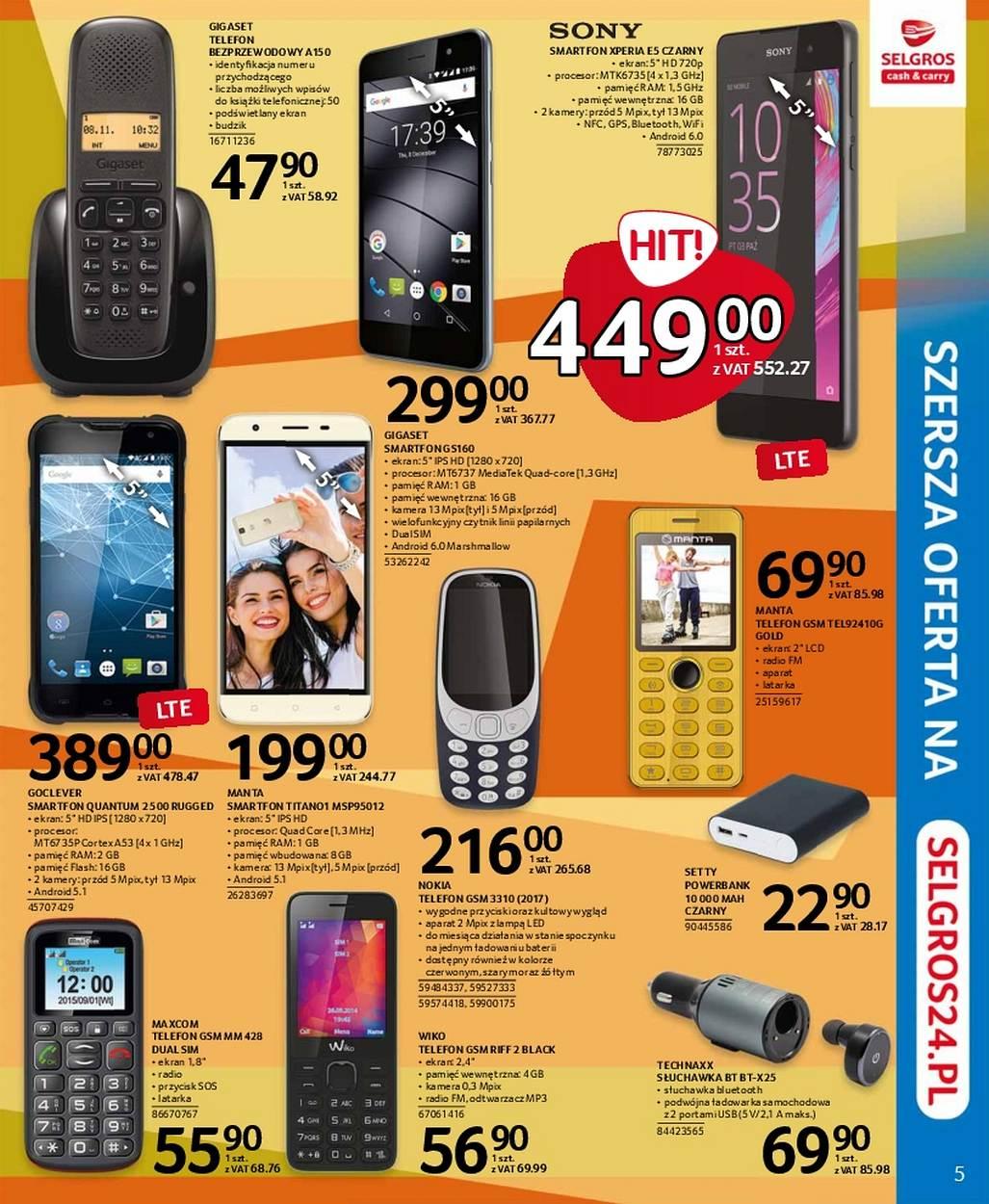 Gazetka promocyjna Selgros str. 5