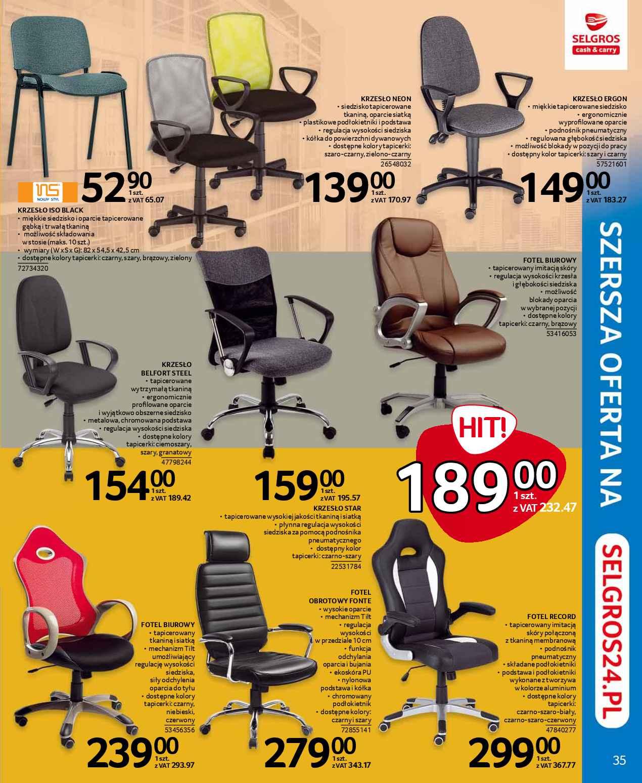 Gazetka promocyjna Selgros str. 35