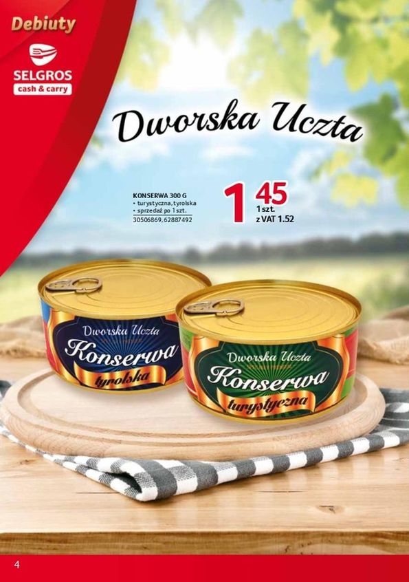 Gazetka promocyjna Selgros str. 4