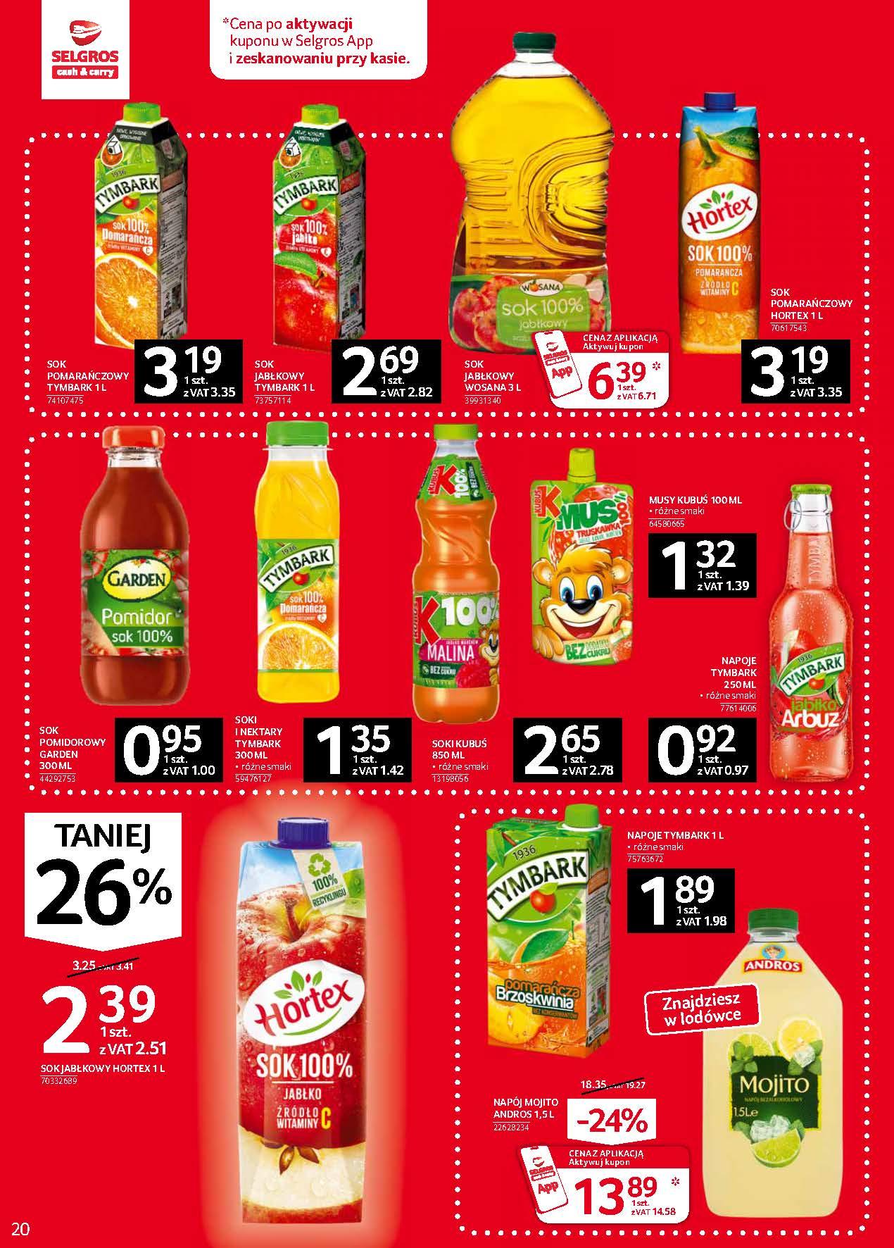 Gazetka promocyjna Selgros str. 20