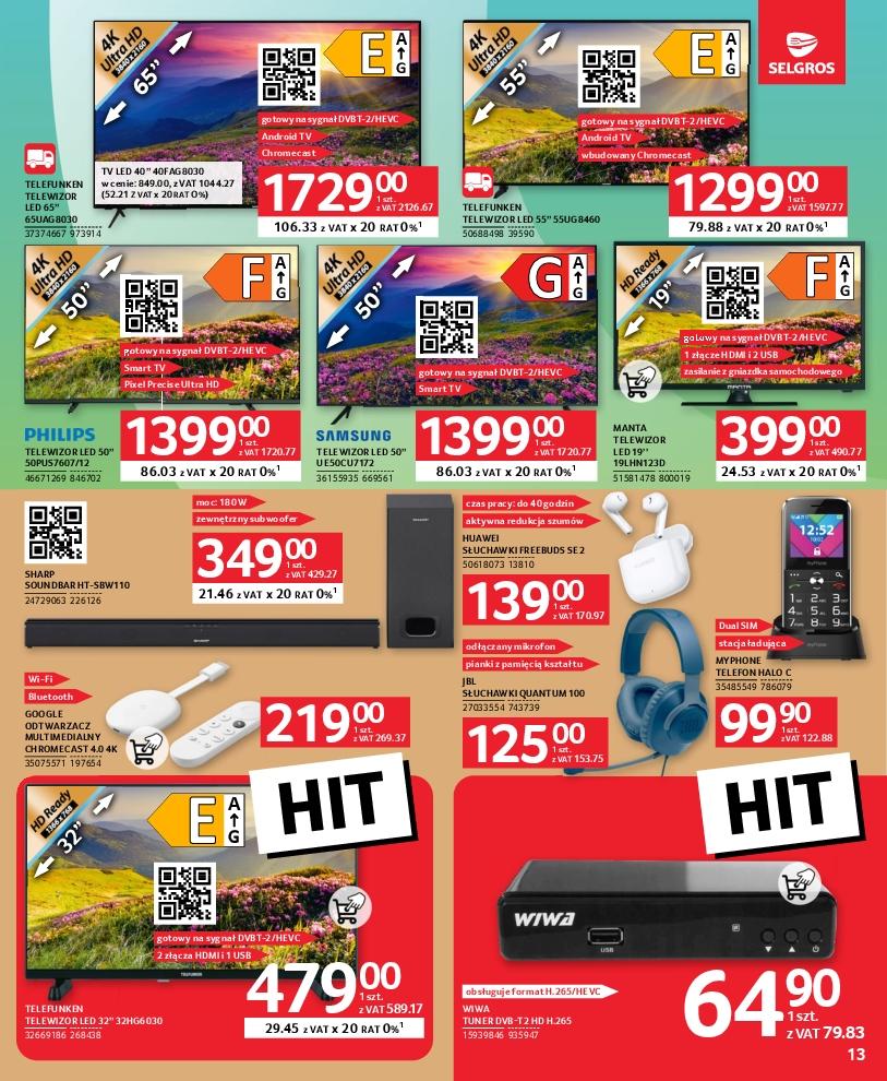 Gazetka promocyjna Selgros str. 13