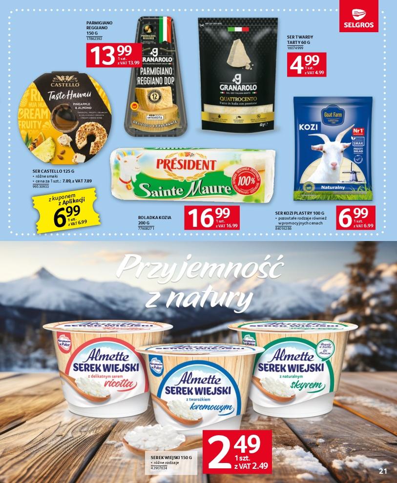 Gazetka promocyjna Selgros str. 21