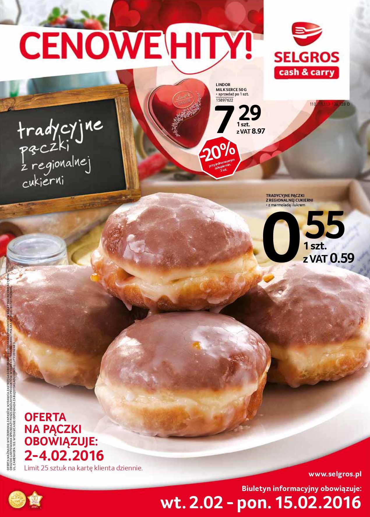 Gazetka promocyjna Selgros str. 1