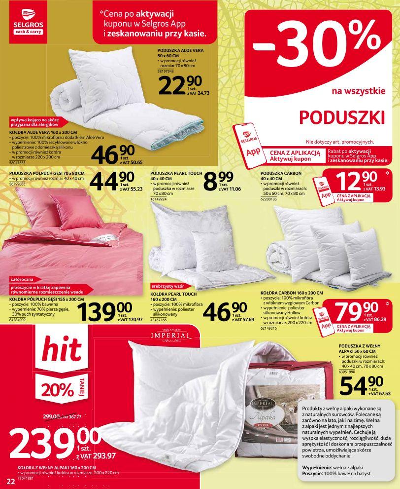 Gazetka promocyjna Selgros str. 22