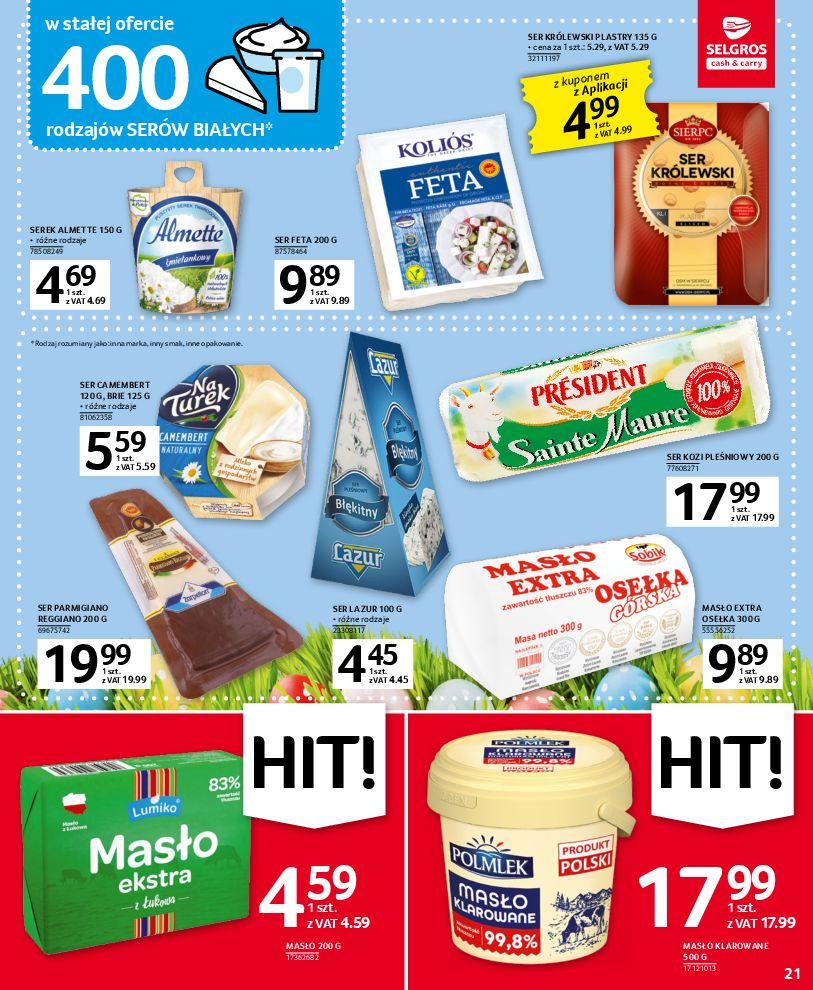 Gazetka promocyjna Selgros str. 21