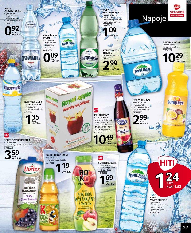 Gazetka promocyjna Selgros str. 27