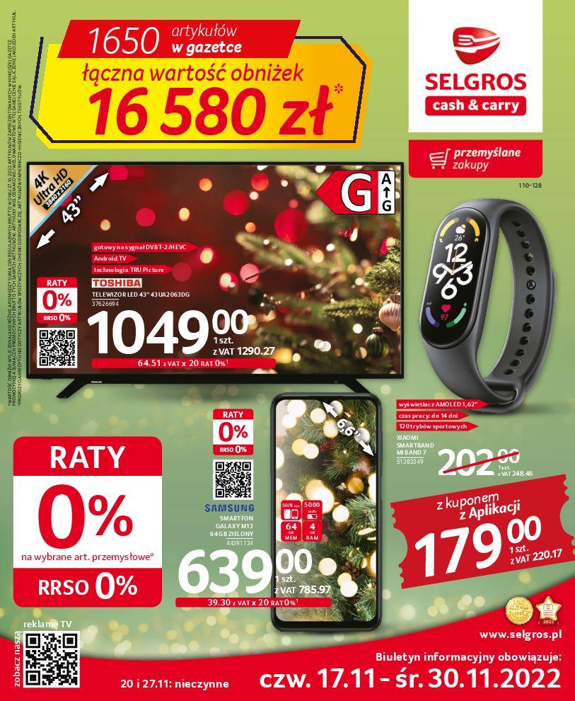 Gazetka promocyjna Selgros str. 1