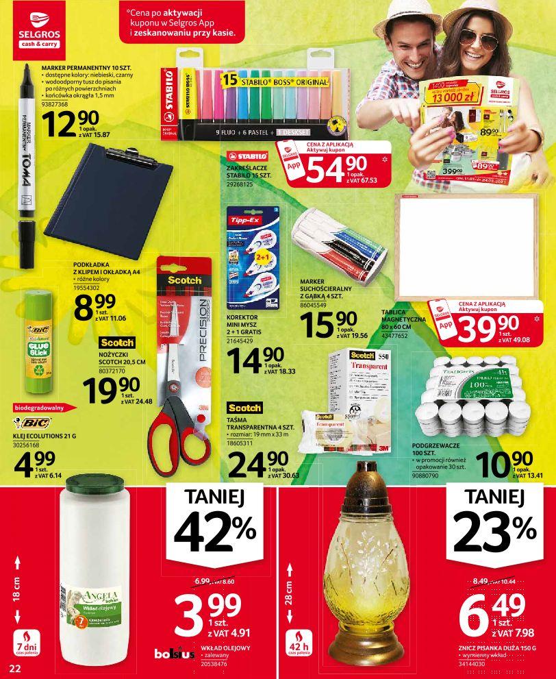 Gazetka promocyjna Selgros str. 22