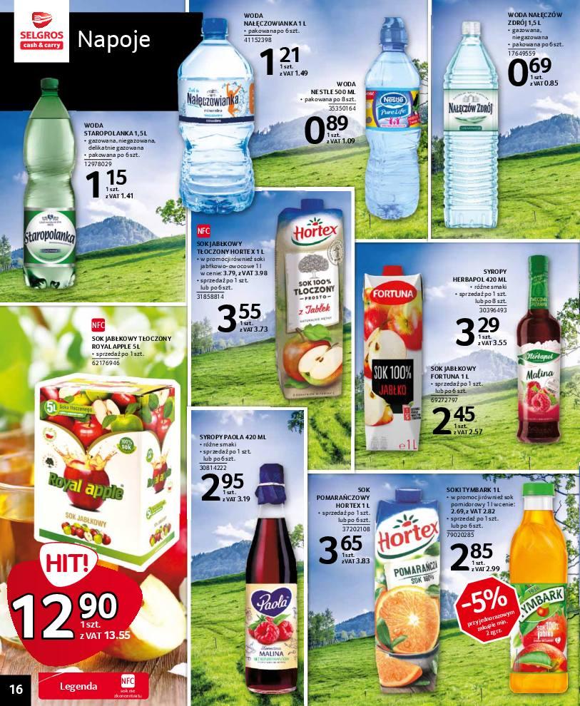 Gazetka promocyjna Selgros str. 16