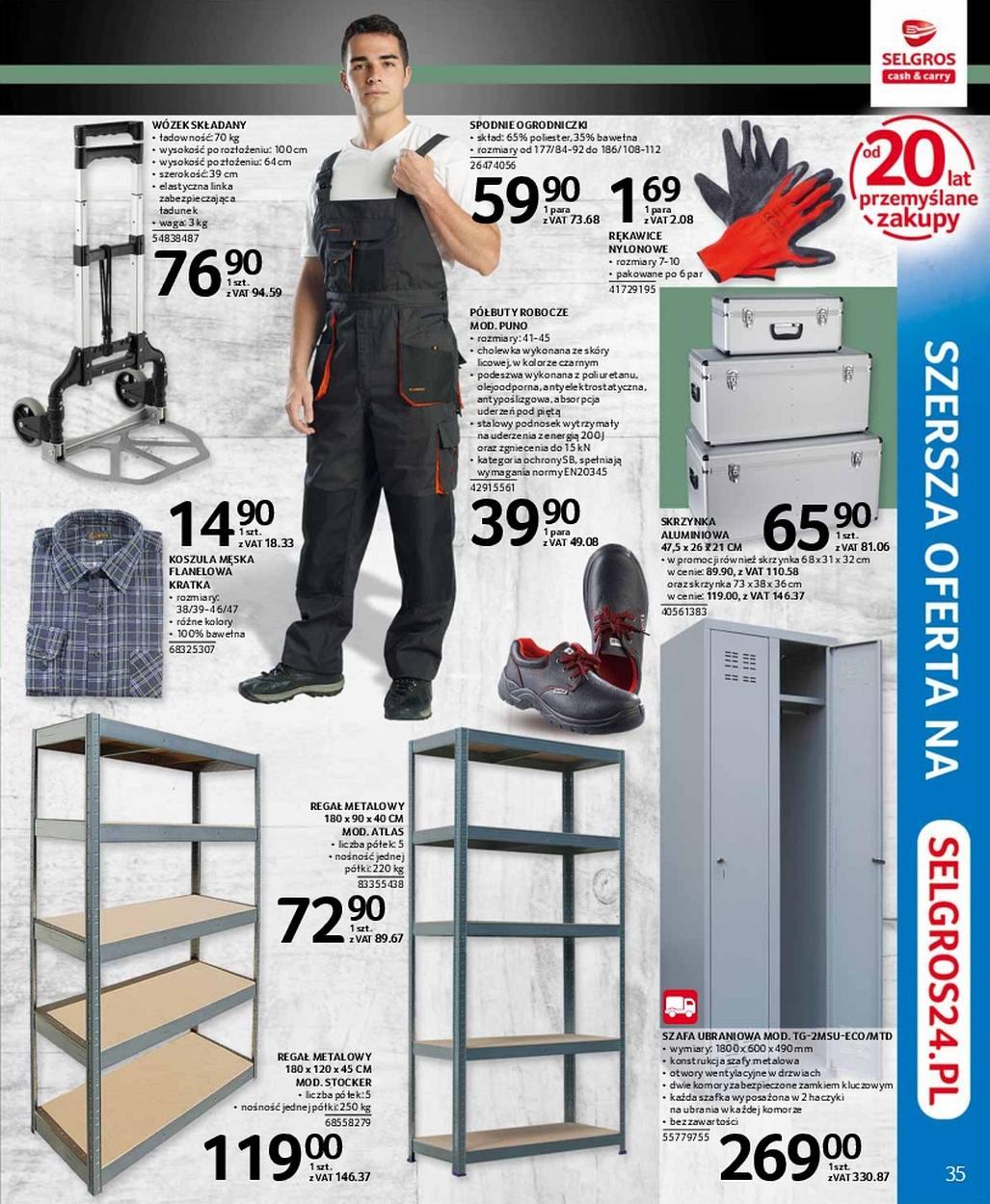 Gazetka promocyjna Selgros str. 35