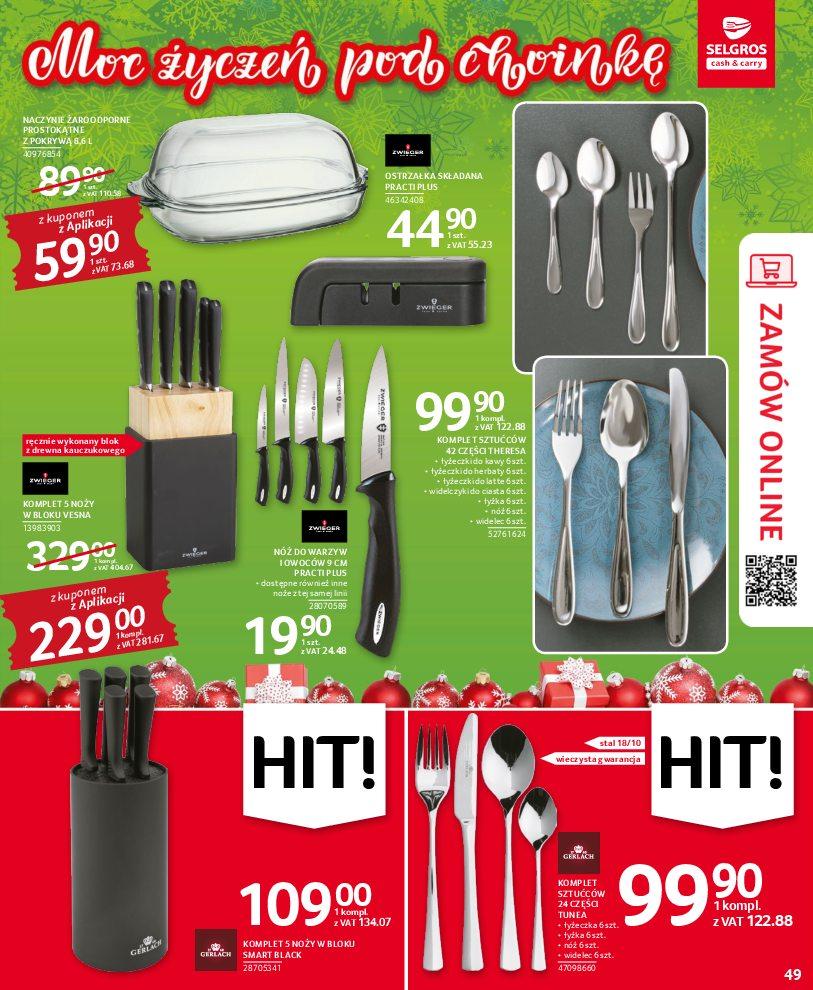 Gazetka promocyjna Selgros str. 49