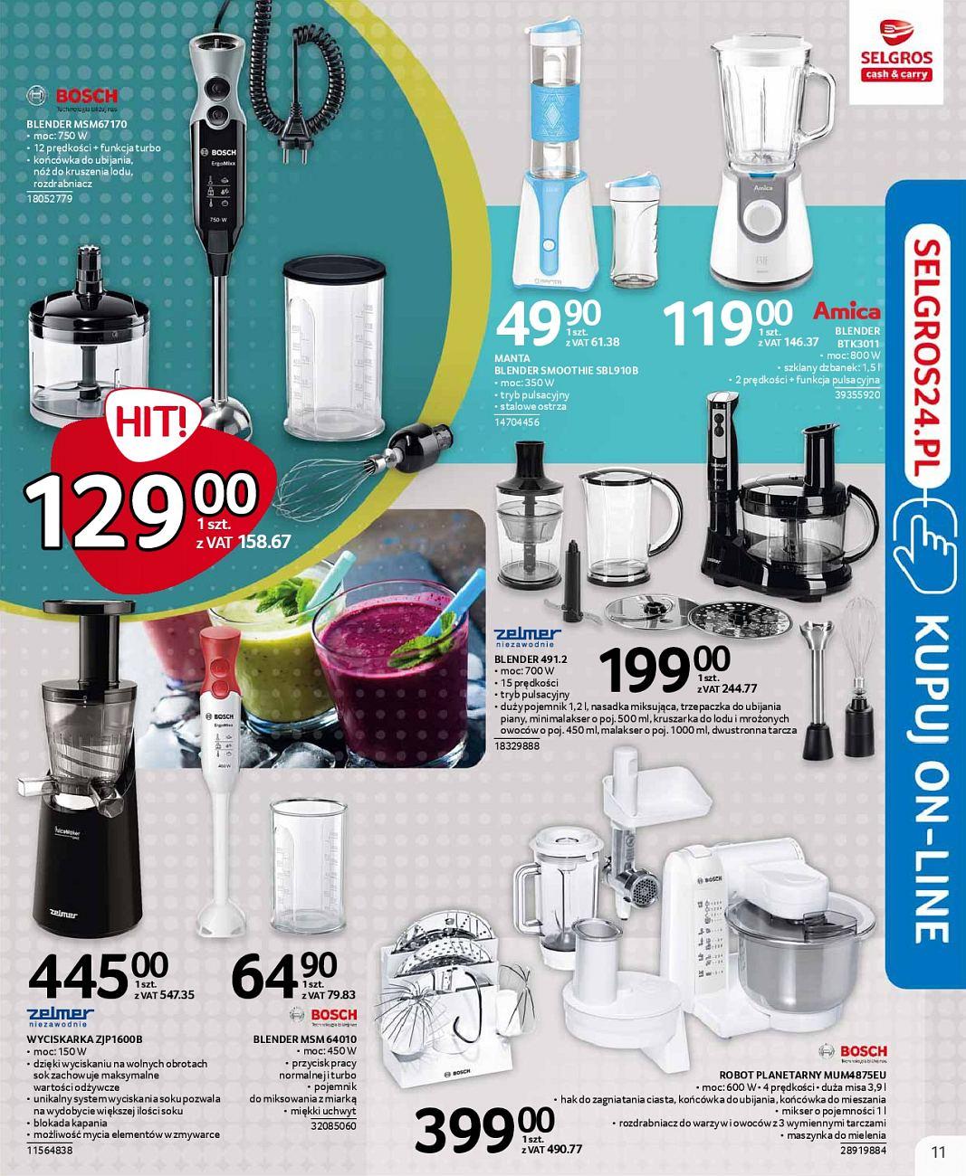 Gazetka promocyjna Selgros str. 11