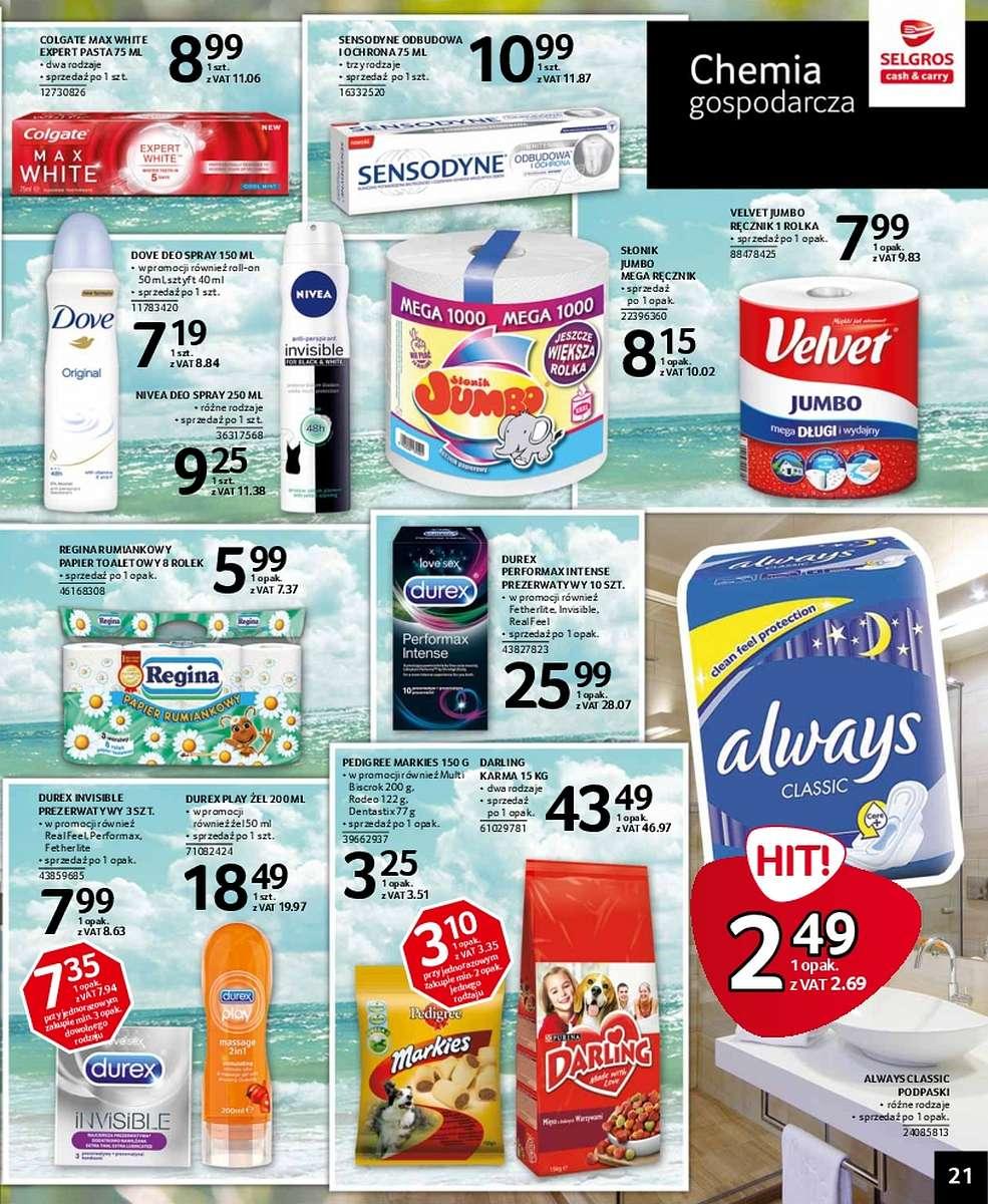 Gazetka promocyjna Selgros str. 21