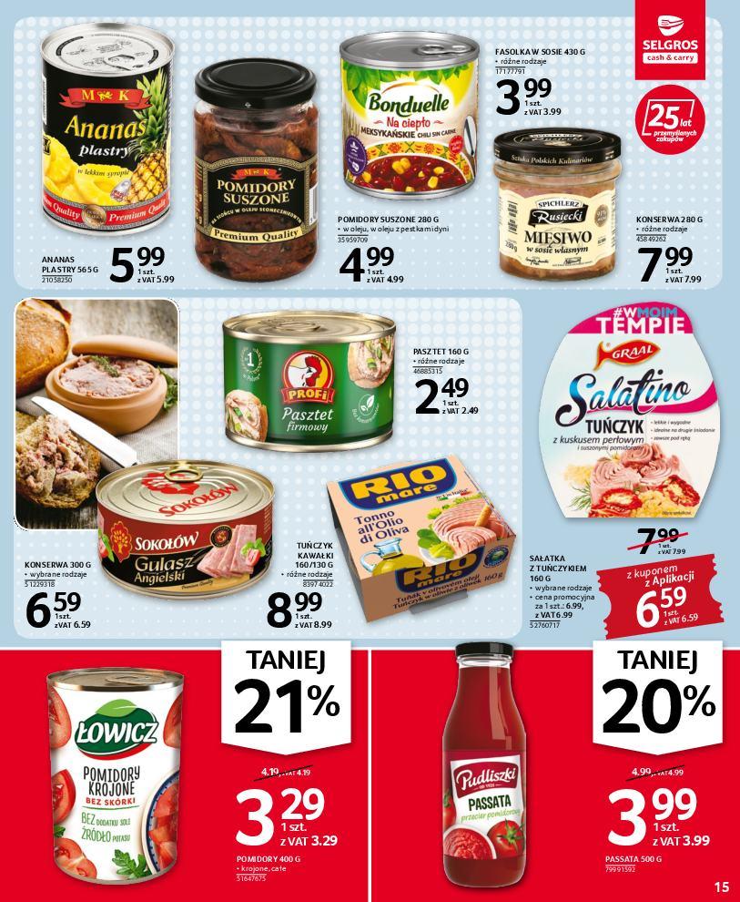 Gazetka promocyjna Selgros str. 15