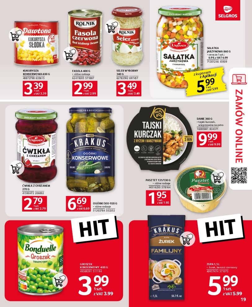 Gazetka promocyjna Selgros str. 19
