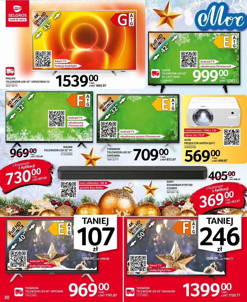 Gazetka promocyjna Selgros str. 30