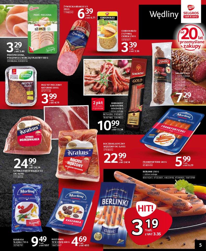 Gazetka promocyjna Selgros str. 5