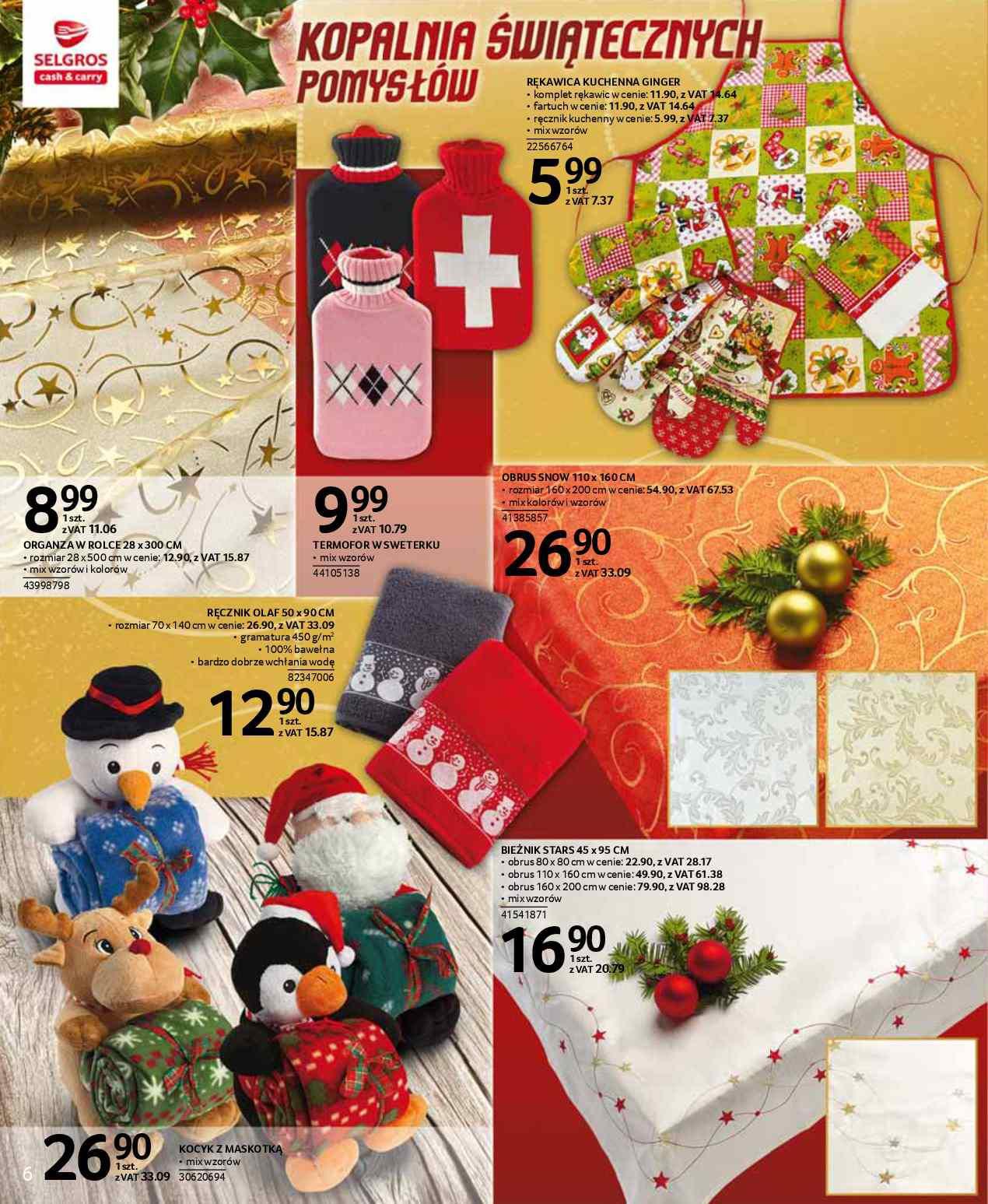 Gazetka promocyjna Selgros str. 6