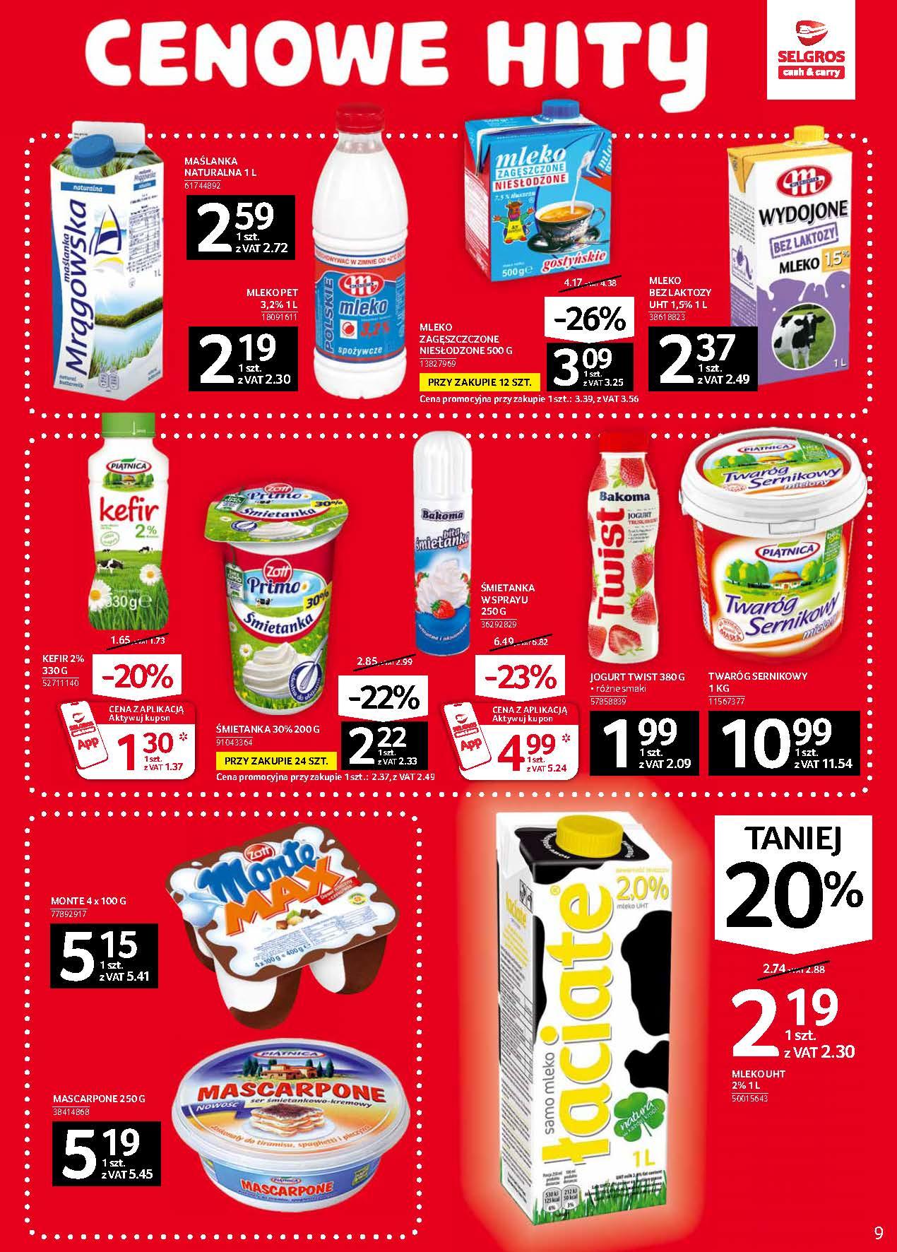 Gazetka promocyjna Selgros str. 9