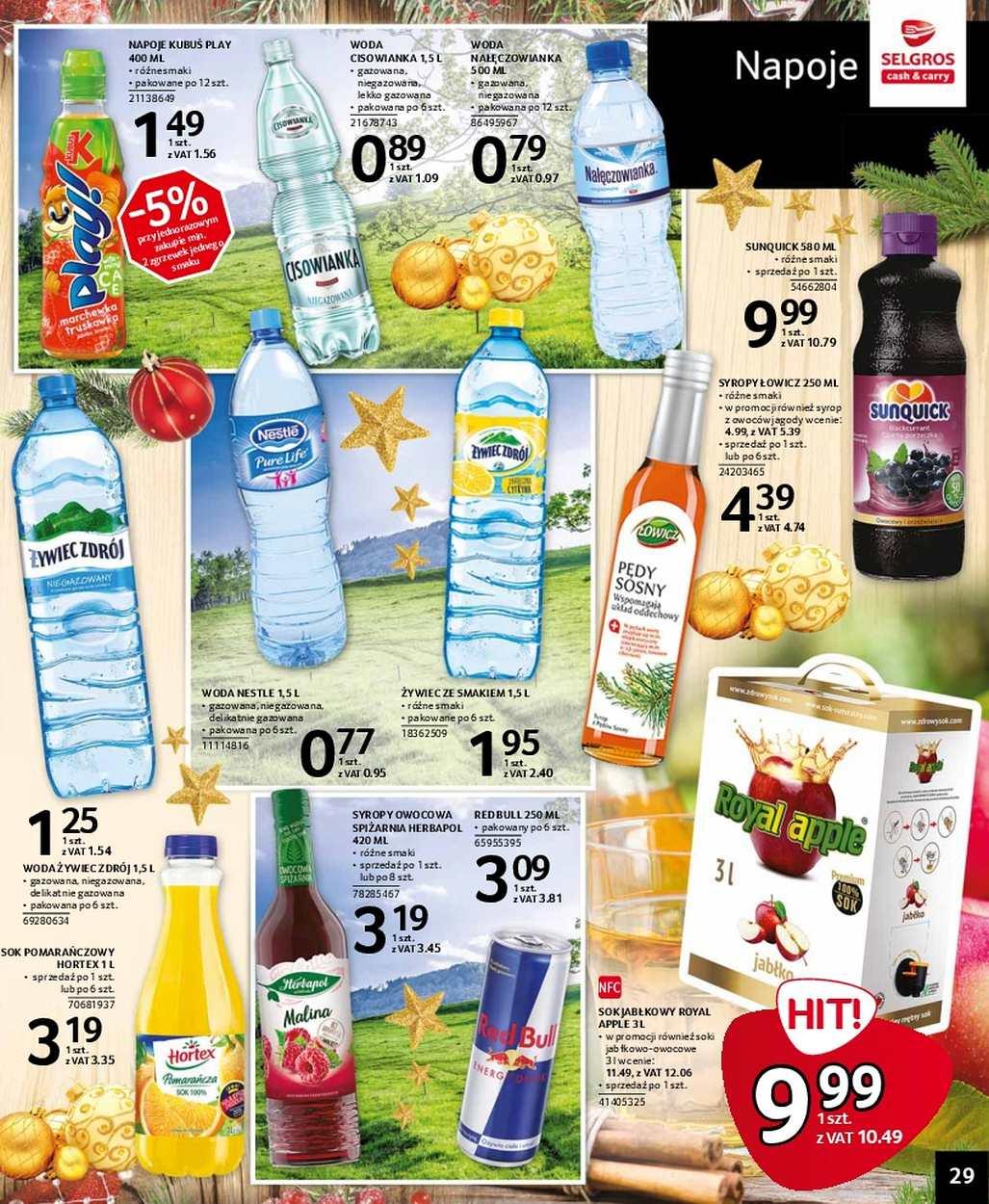 Gazetka promocyjna Selgros str. 29