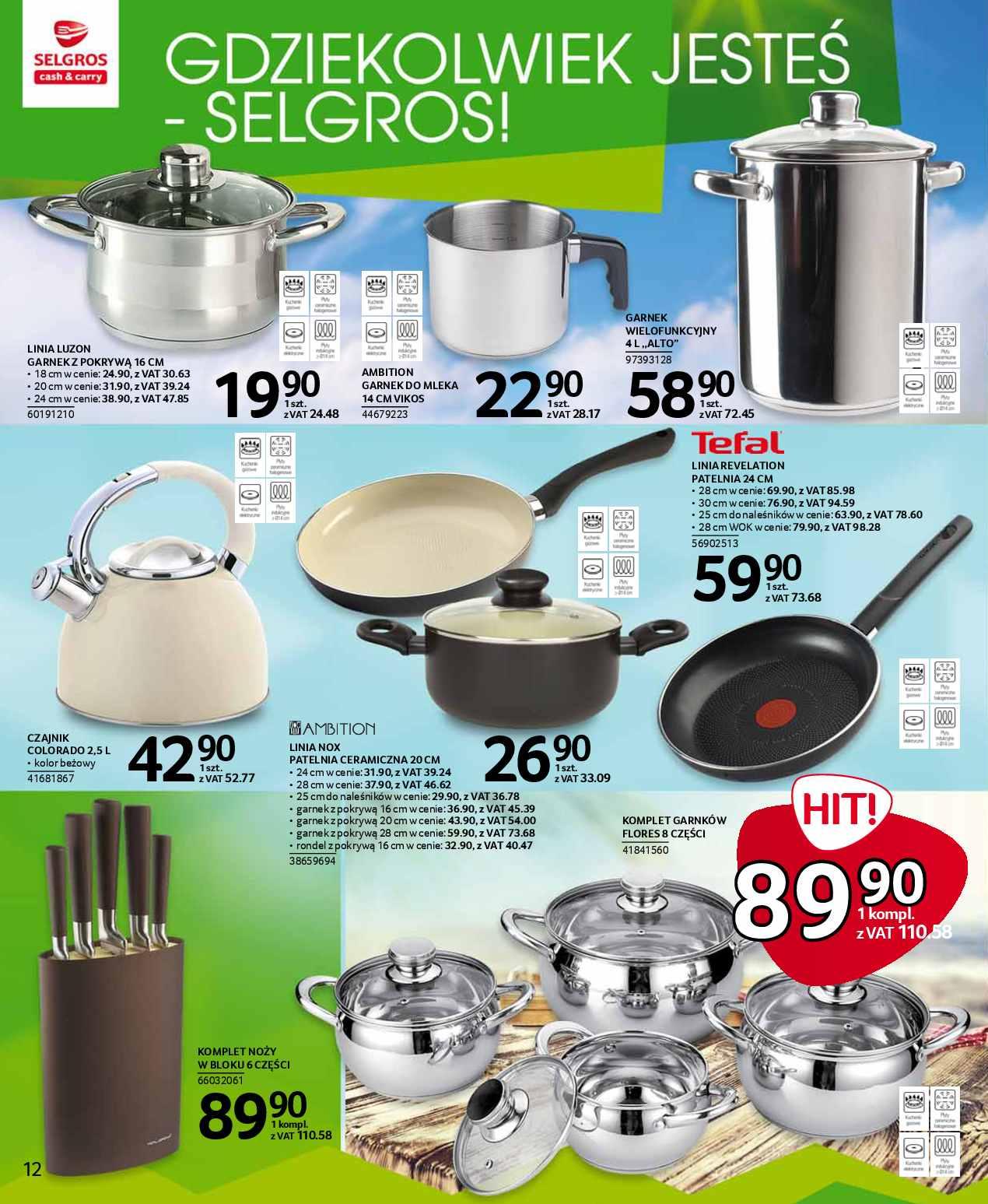 Gazetka promocyjna Selgros str. 12