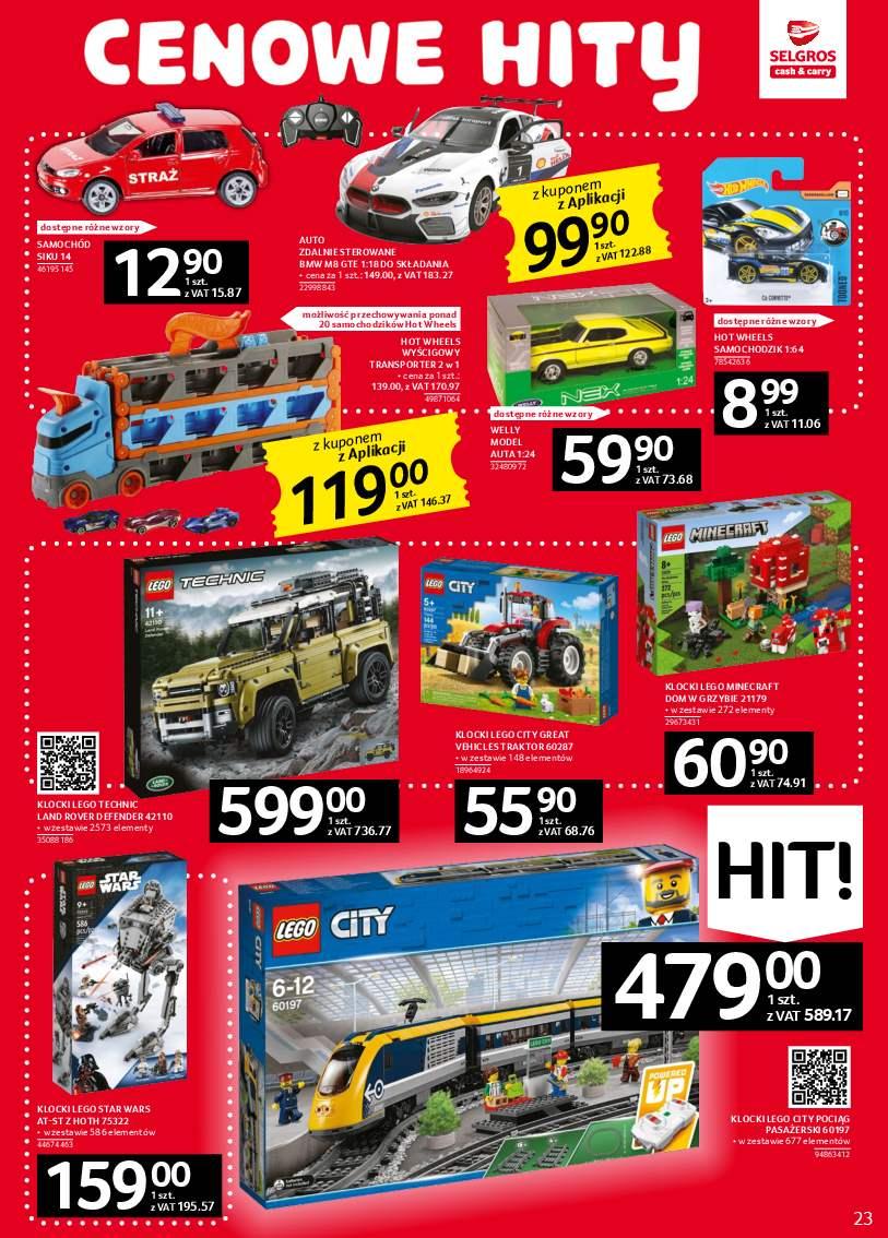 Gazetka promocyjna Selgros str. 23