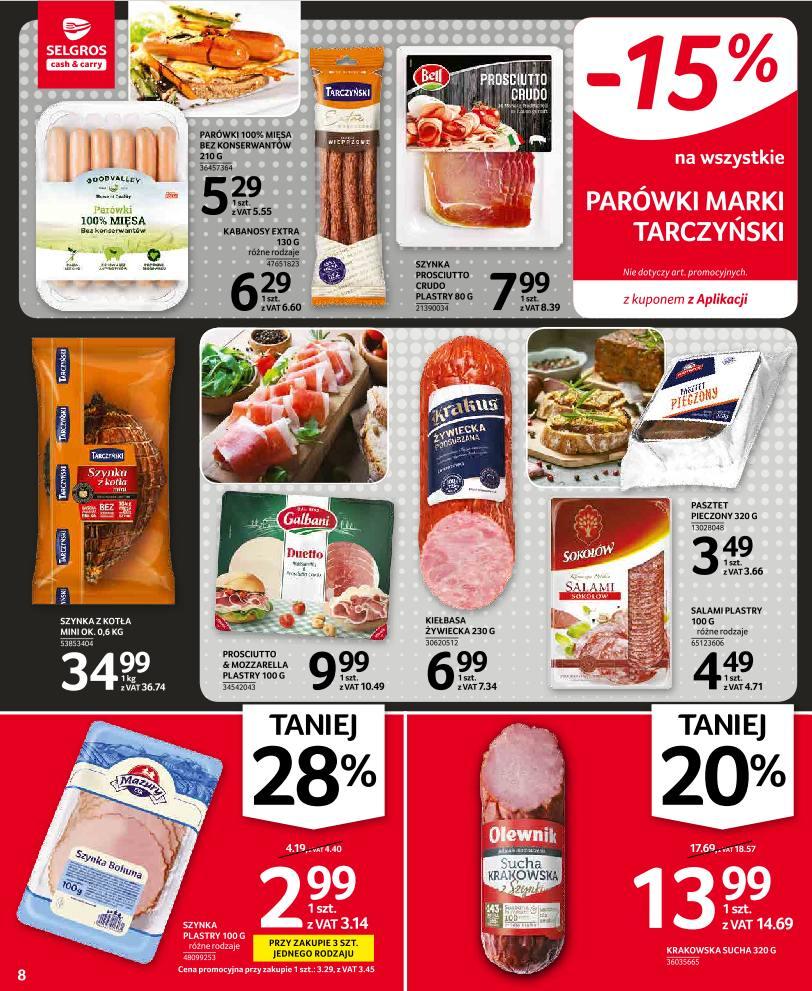 Gazetka promocyjna Selgros str. 8