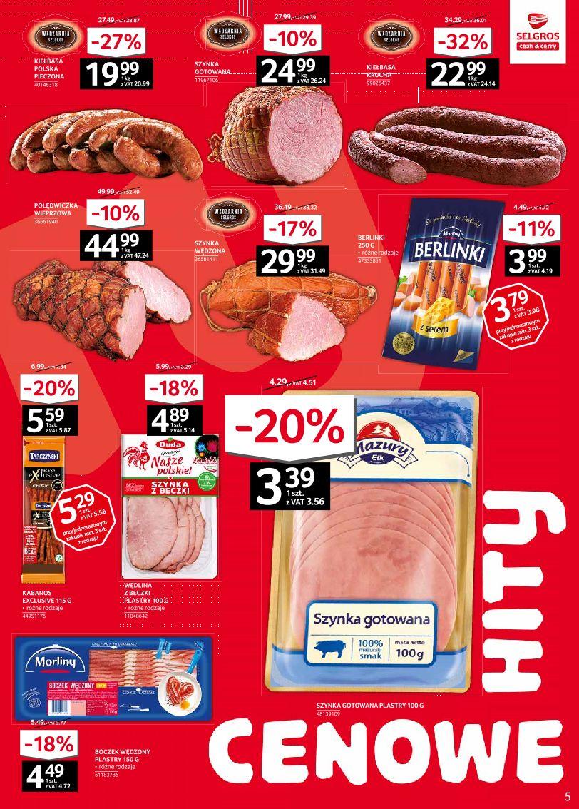 Gazetka promocyjna Selgros str. 5