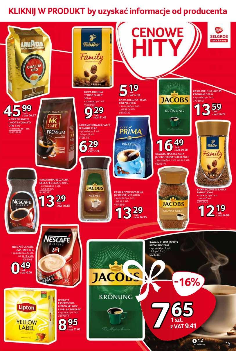 Gazetka promocyjna Selgros str. 15