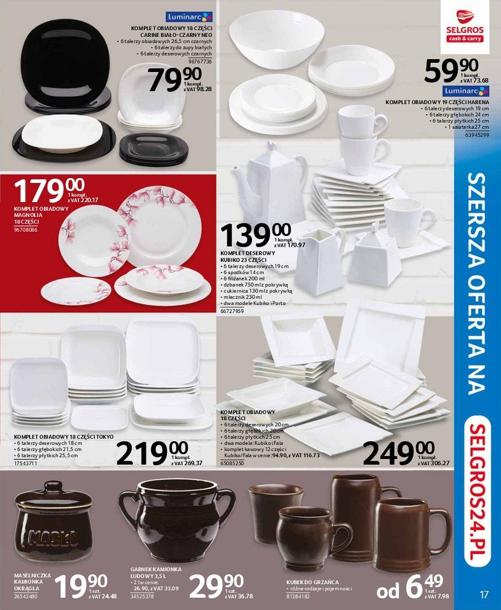 Gazetka promocyjna Selgros str. 17