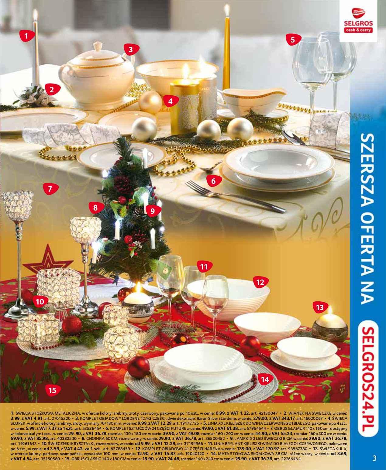 Gazetka promocyjna Selgros str. 3