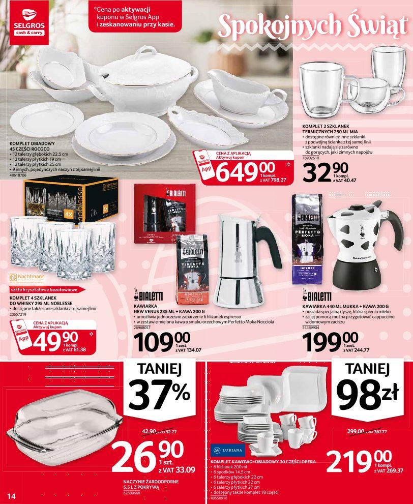 Gazetka promocyjna Selgros str. 14